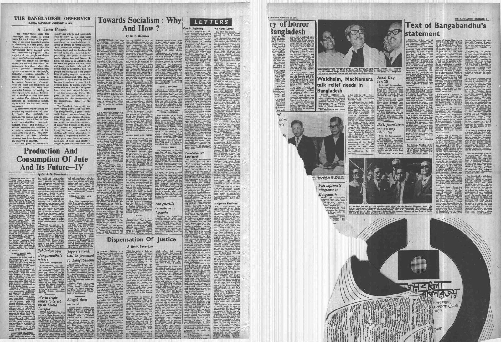15JAN1972-Bangladesh Observer-Regular-Page 2 and 5