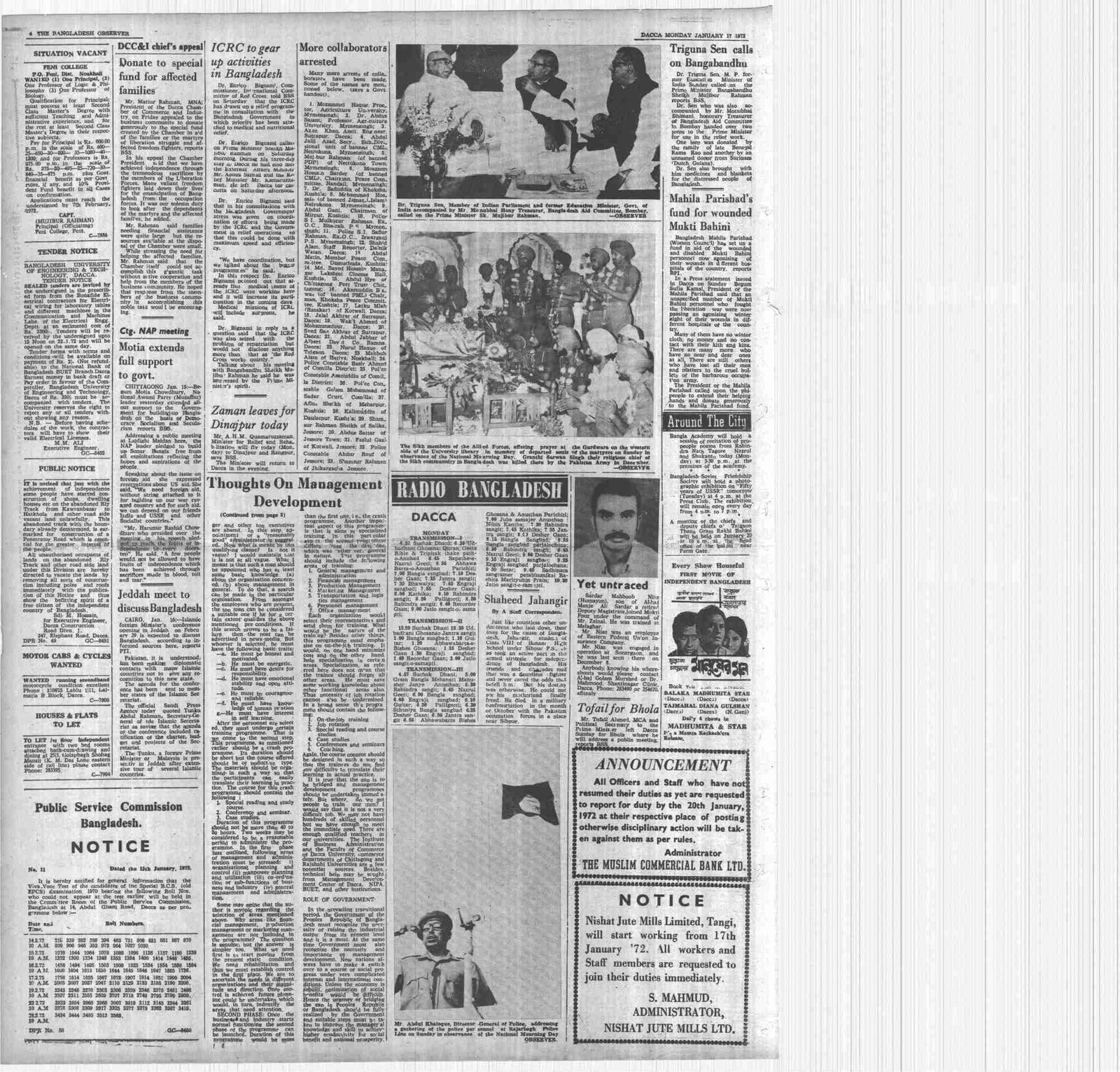 17JAN1972-Bangladesh Observer-Regular-Page 4